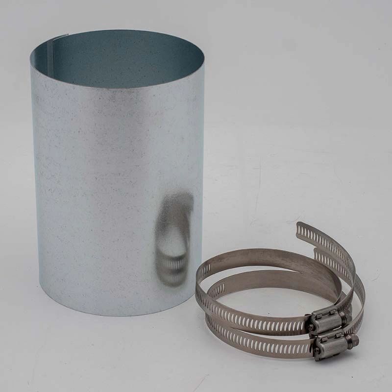 EZ Vent 4" x 12" Galvanized Dryer Vent Vent Stent