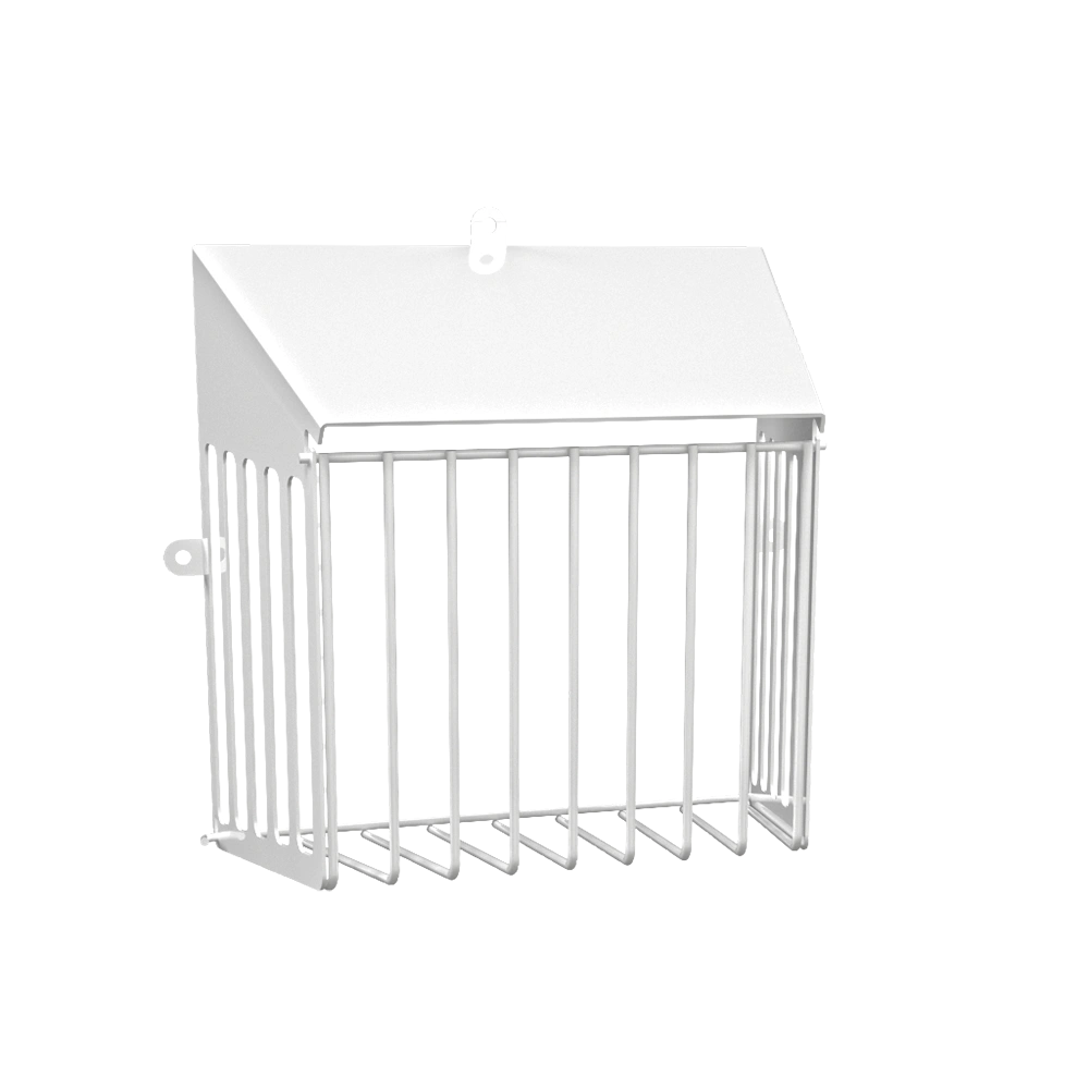 InOvate 8" Defender Access+ White Premium Dryer Vent Cover - DFRP80W