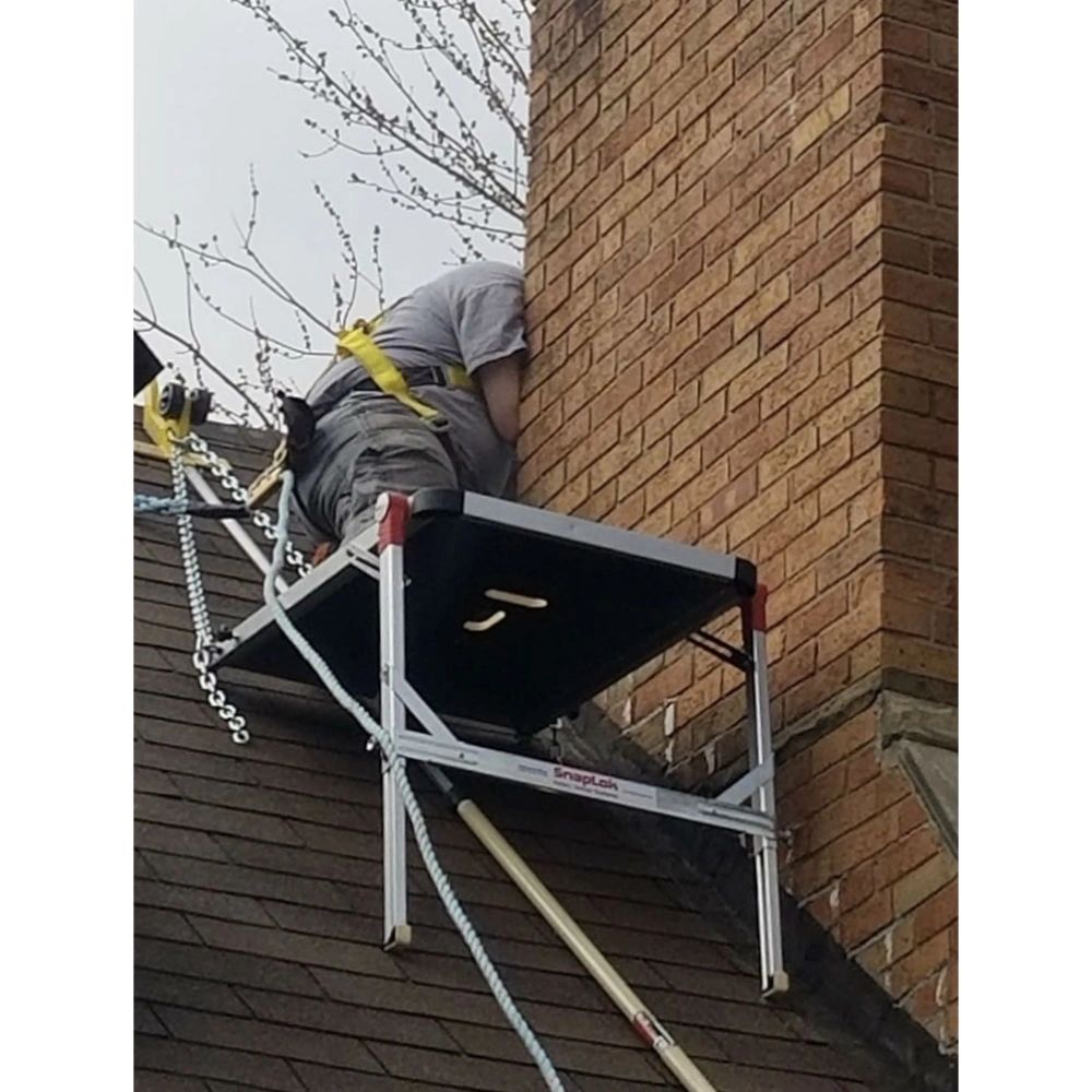 FRP330-CH-RH-02_24"W x 36"L Foldable Roof Platform (w/o chain and ridge hook)