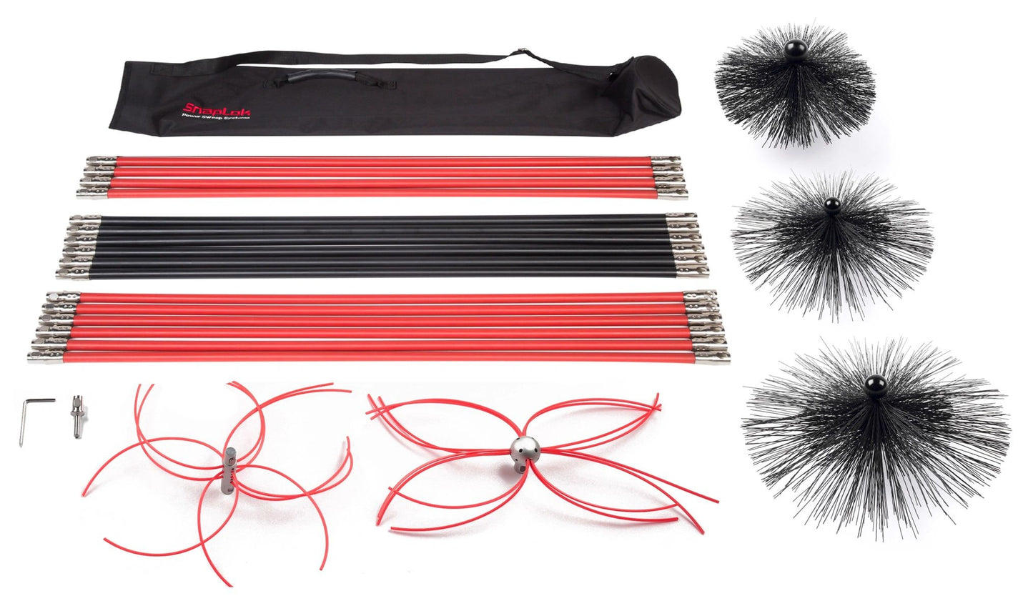 Fireplace Cleaning Kit w/Stainless Steel Fittings (FPK-2)