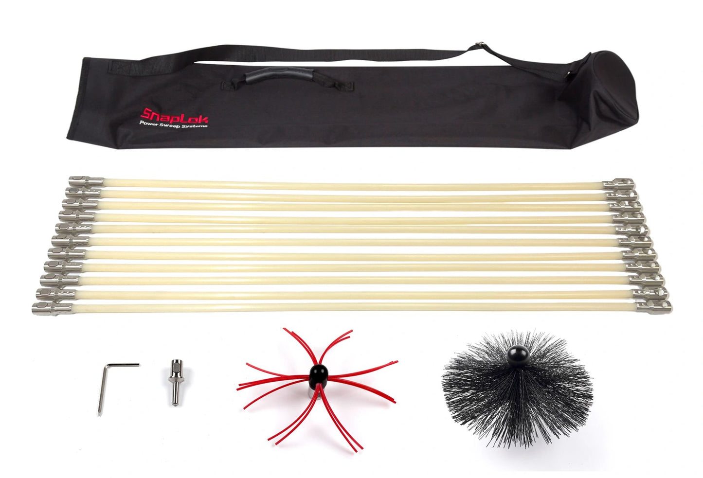Liner & Prefab FP Cleaning Kit w/Stainless Steel Fittings (33' Reach) (LCK-33)