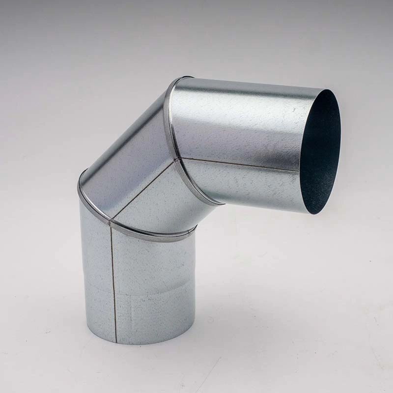 EZ Vent 4" x 90-Degree Galvanized Dryer Vent Fixed Elbow