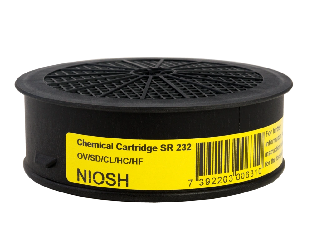 Organic Vapor Cartridge OV/SD/CL/HC/HF (SR-232)