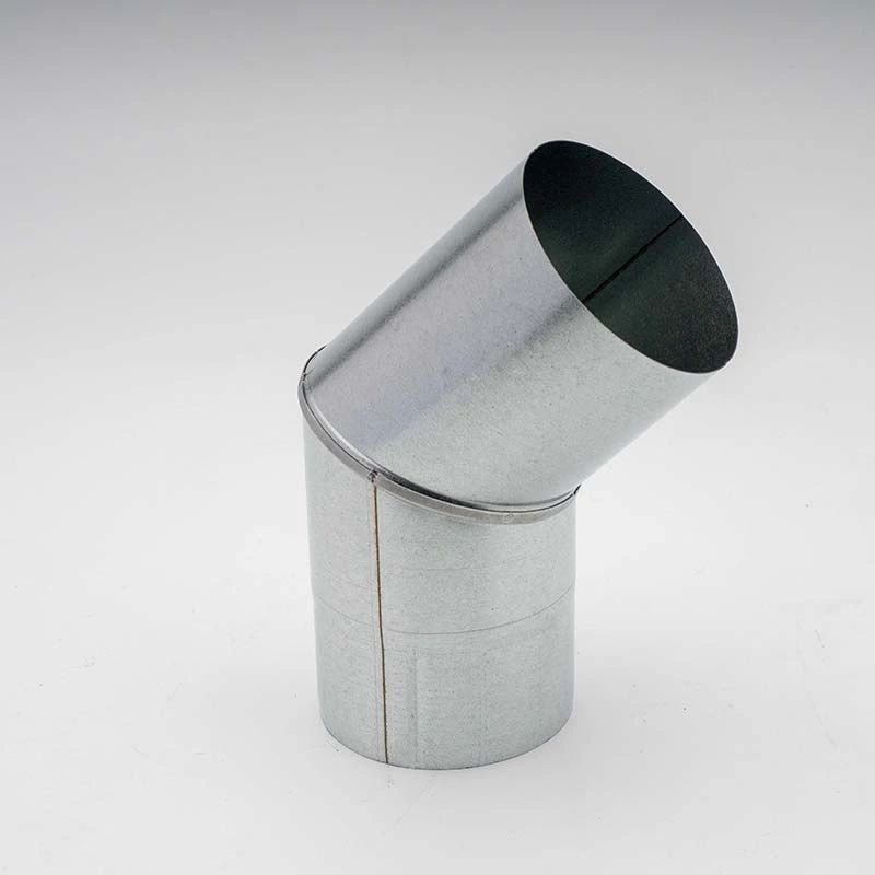 EZ Vent 4" x 45-Degree Galvanized Dryer Vent Fixed Elbow