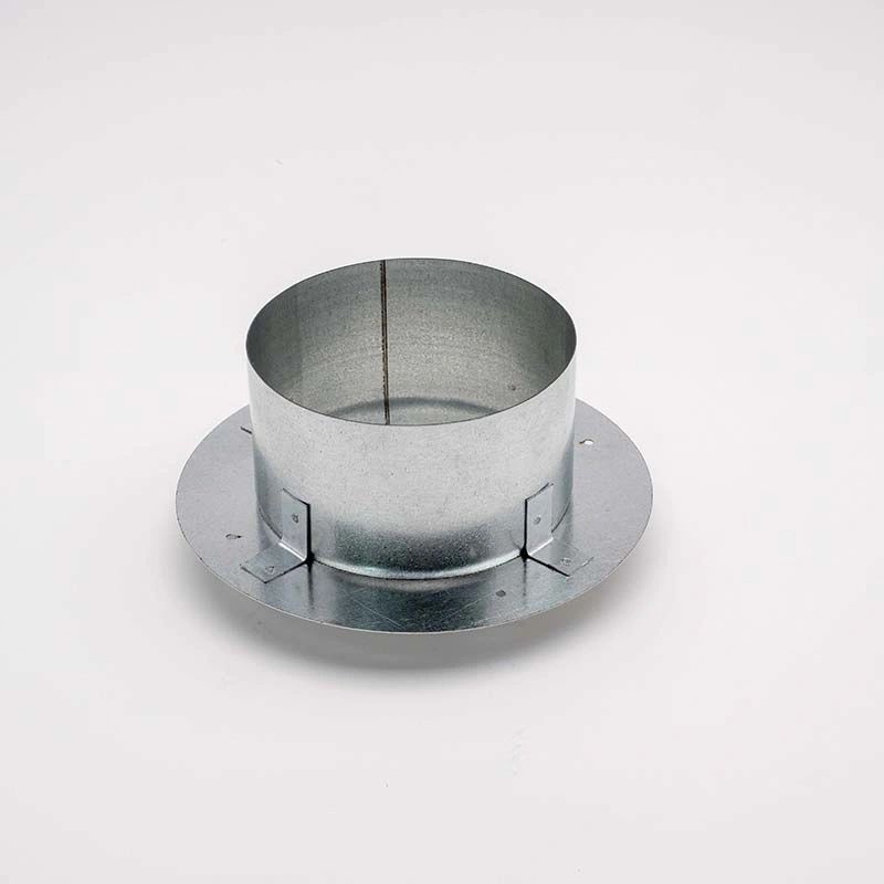 EZ Vent 4" Galvanized Dryer Vent Roof Flange