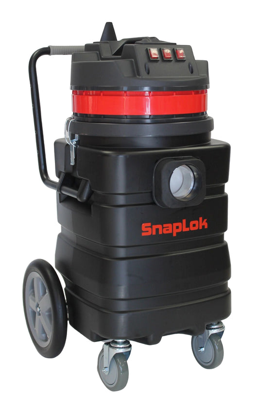 (DS) High Powered HEPA Vacuums for: Dust Control and Heavy Pick-Up, 24 Gal, 3 Motor w/ 1 1/2" Accesso...