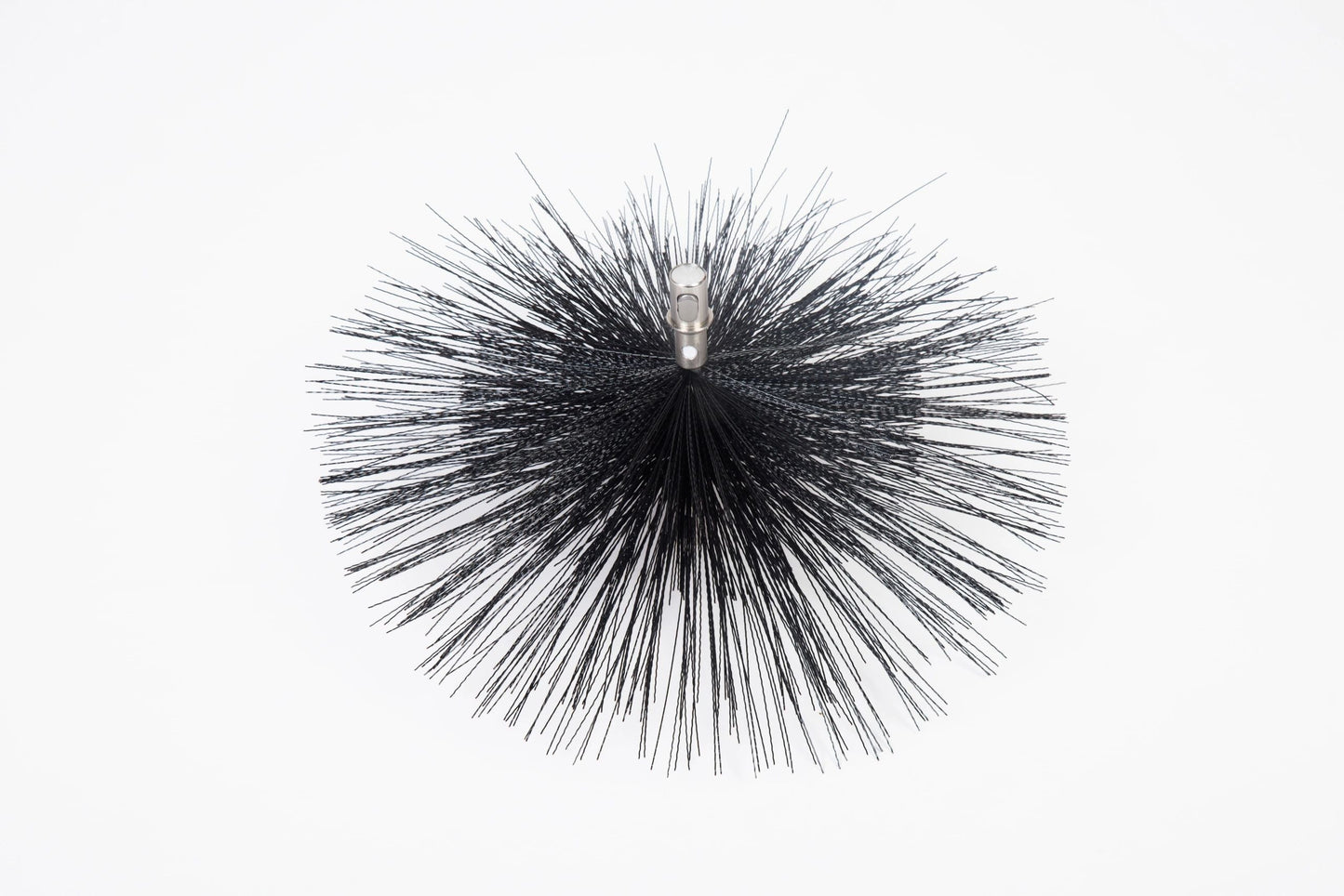 (DS) SnapLok 6" dia. Rotary "Mole" Brush w/Male Fitting on Top (150mm dia.) - RPB6-DBL