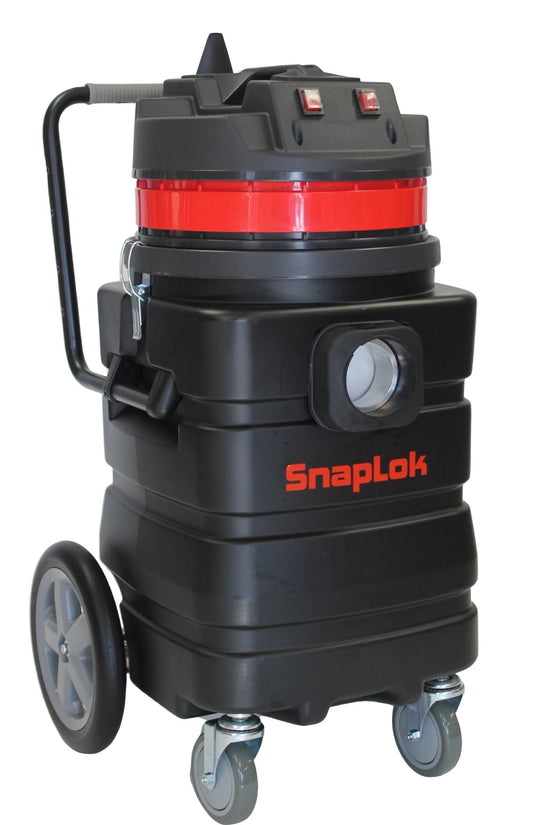 (DS) SnapLok High Powered HEPA Vacuums for: Dust Control and Heavy Pick-Up, 24 Gal, 2 Motor, 2" accy. Kit